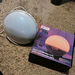 Sunrise Alarm Clock with White Light